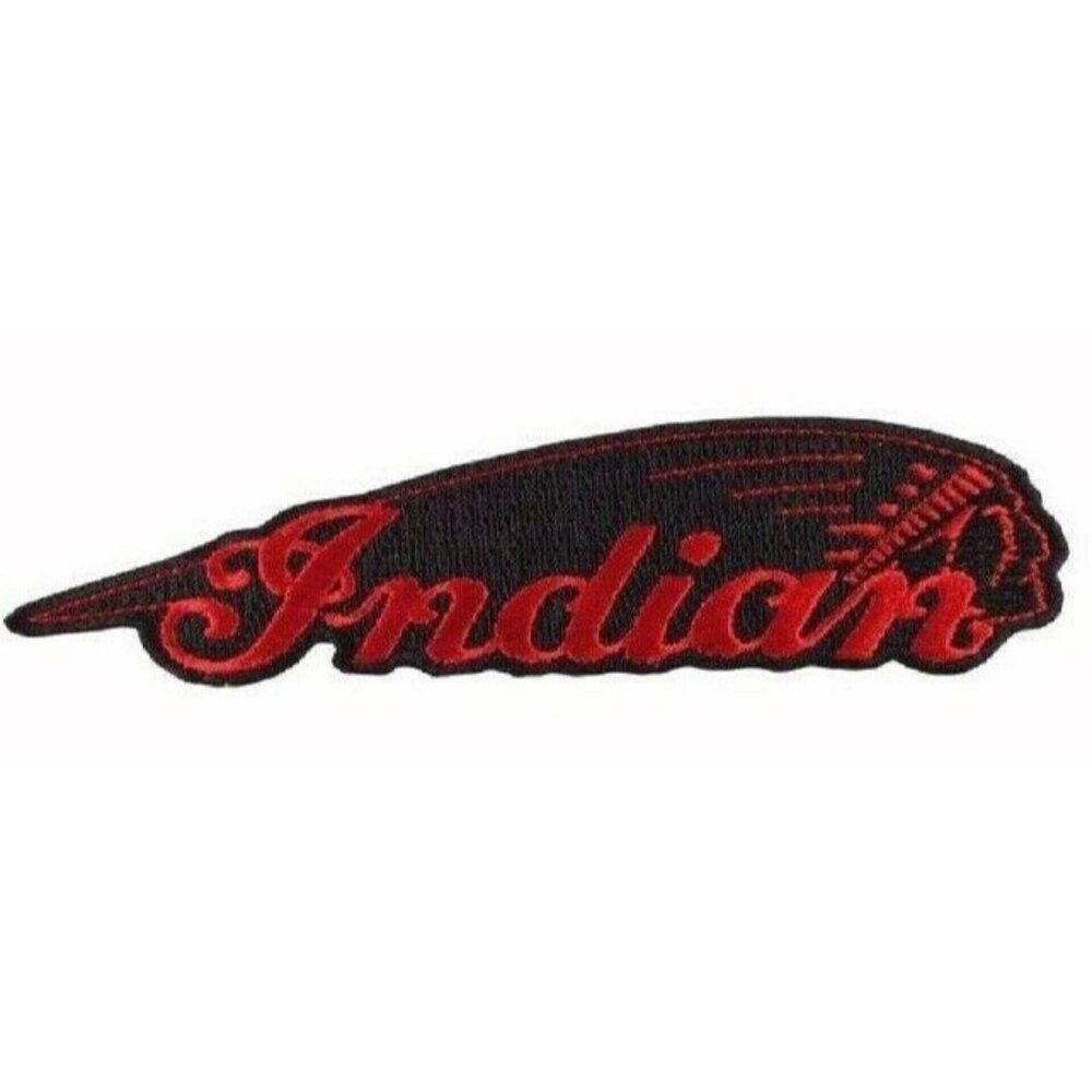 Indian Chieftain Motorcycle Embroidered Iron On Sew Patch NEW Fast Ship